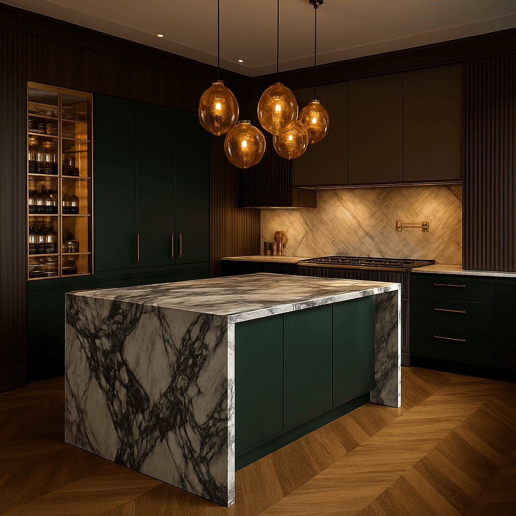 Kitchen interior render