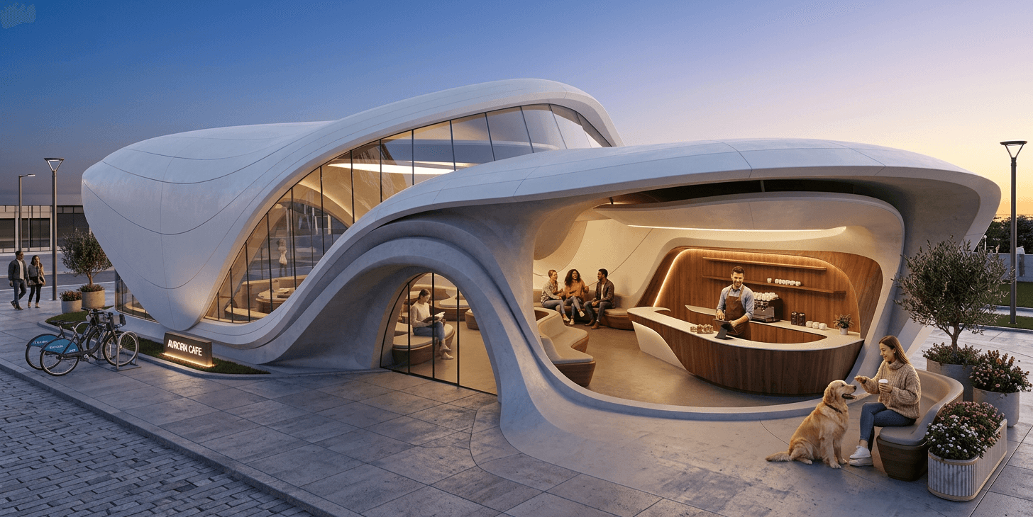 Architecture render comparison